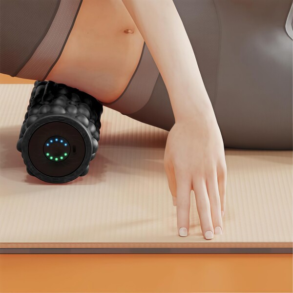TIZYFF 電動フォームローラー 振動 ストレッチローラー 3D