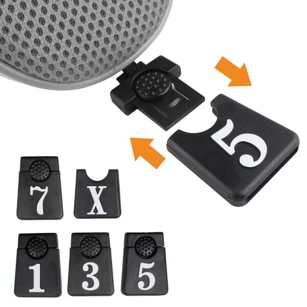 Andux ウッド ゴルフ ヘッドカバー ゴルフ ウッドドライバー