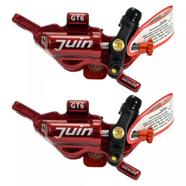 JUIN TECH GTP-6 6ピストン MTB eBike CX 油圧ディスクブレーキ