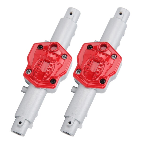 RCアクスルハウジング、アクスルシェル2個MN86の長寿命MN86S MN86K MN86KS 1 / 12RCクローラー (銀)