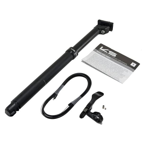シートポスト Kind Shock KS ETEN-I 30.9x330mm Remote Dropper Seatpost Travel 75mm, VH2641