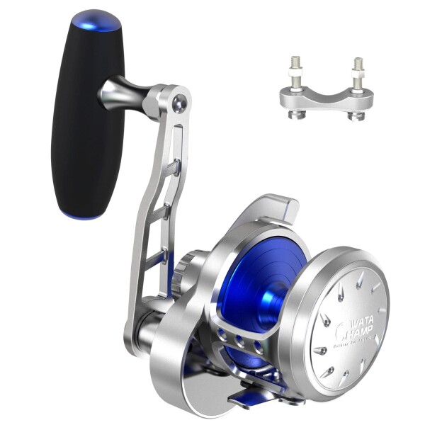 ワタチャンプ(WATACHAMP) ジギングリール Caribbean ベイトリール ジギング専用 大物用 レバードラグリール パワーハンド | WATACHAMPワタチャンプ カリビアン（Caribbean） ジギング