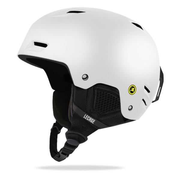 (LECAGE) スキー ヘルメット - ABS+EPS 通気口 アジアン フィット 耐久性 調整可能 取り出し可能 スキーゴーグル対応 スノーボード スノボ ヘルメット メンズ レディース ジュニア (M (54~58cm),