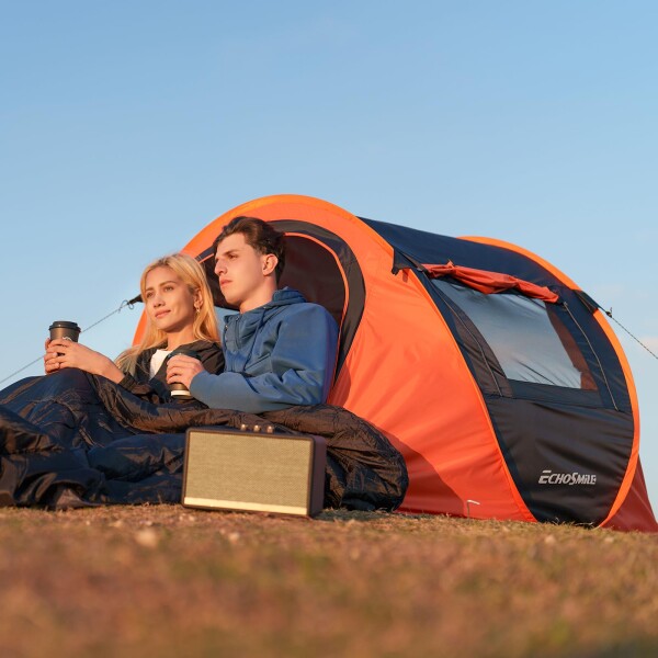 EchoSmile ワンタッチテント ポップアップ 防水 UV 99% 1秒簡単