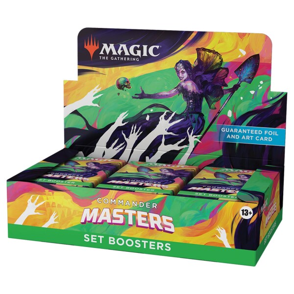 マジック・ザ・ギャザリング 『統率者マスターズ』セット・ブースター 英語版 24パック入 MTG トレカ ウィザーズ・オブ・ザ・コースト D20140000