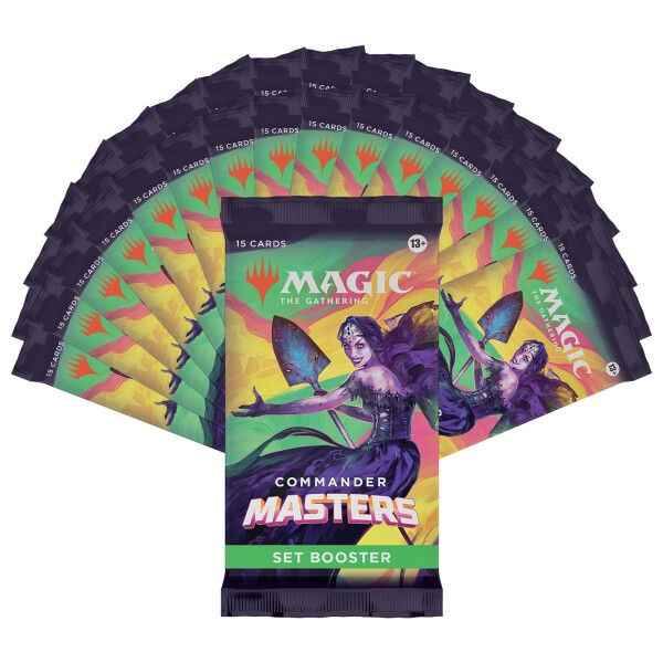 マジック・ザ・ギャザリング 『統率者マスターズ』セット・ブースター 英語版 24パック入 MTG トレカ ウィザーズ・オブ・ザ・コースト D20140000