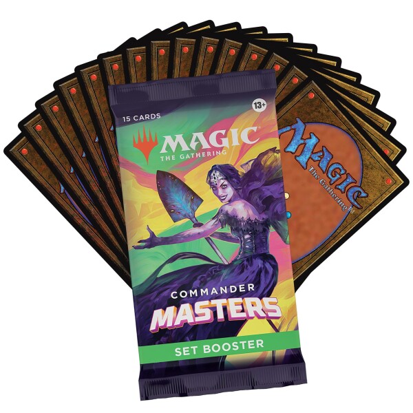 マジック・ザ・ギャザリング 『統率者マスターズ』セット・ブースター 英語版 24パック入 MTG トレカ ウィザーズ・オブ・ザ・コースト D20140000