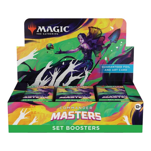 マジック・ザ・ギャザリング 『統率者マスターズ』セット・ブースター 英語版 24パック入 MTG トレカ ウィザーズ・オブ・ザ・コースト D20140000