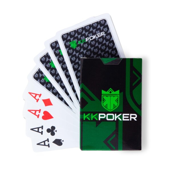 (KKPoker) ポーカートランプ 黒 １個入