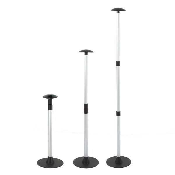 ボートカバーサポートポール 22.5in?54in調整可能なアルミニウムボート3セクションサポートポール ヨット釣りヨット用