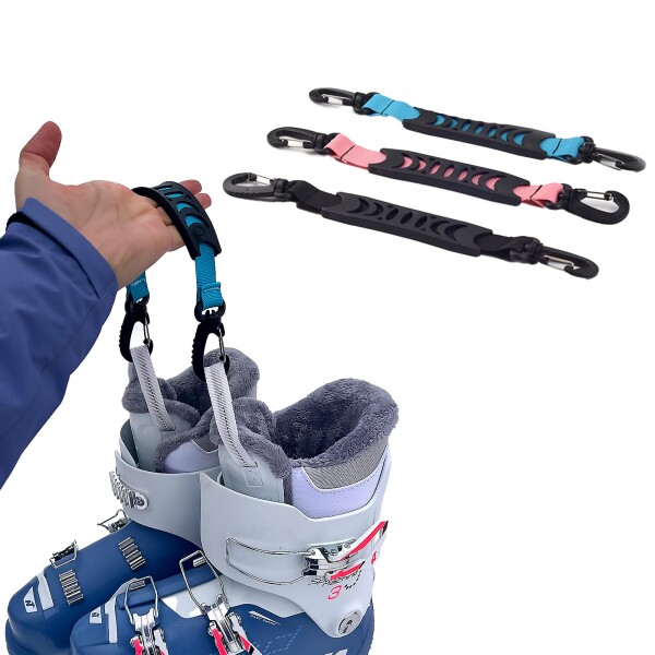 PikaBella) スキーストラップ スキーバンド 2WAY持ち運び用 スキー