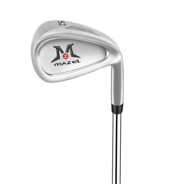 MAZEL (マゼル) ゴルフクラブ ウエッジ メンズ 右用 (銀, ロフト角:52)