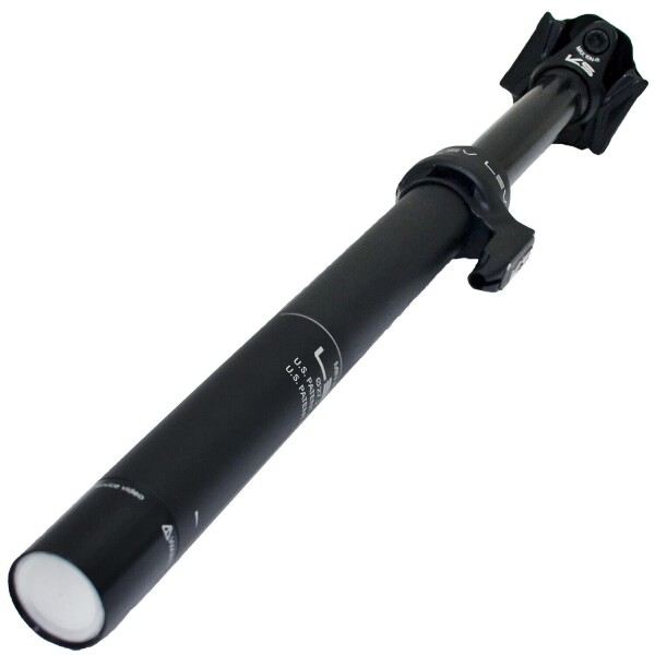 シートポスト Kind Shock KS LEV 27.2x405mm Remote Dropper Adjustable Seatpost Travel 100mm, VH2796