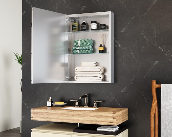 Sunrosa ミラー 鏡 LED 壁掛け ガラス 女優ミラー 洗面台 浴室くもり