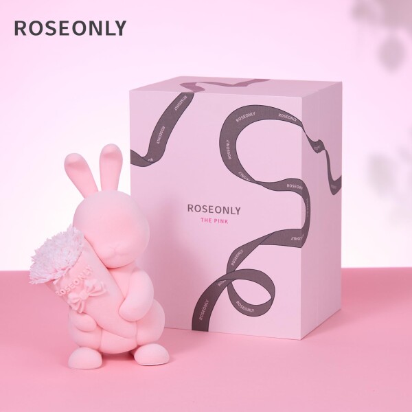 ROSEONLY プリザーブドフラワー ハニーラビットとデスティニー