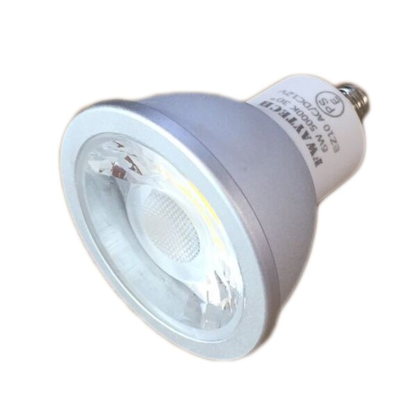 FWAYTECH LED ez10口金 12V 6W ハロゲン電球LED 昼白色5000ケルビン