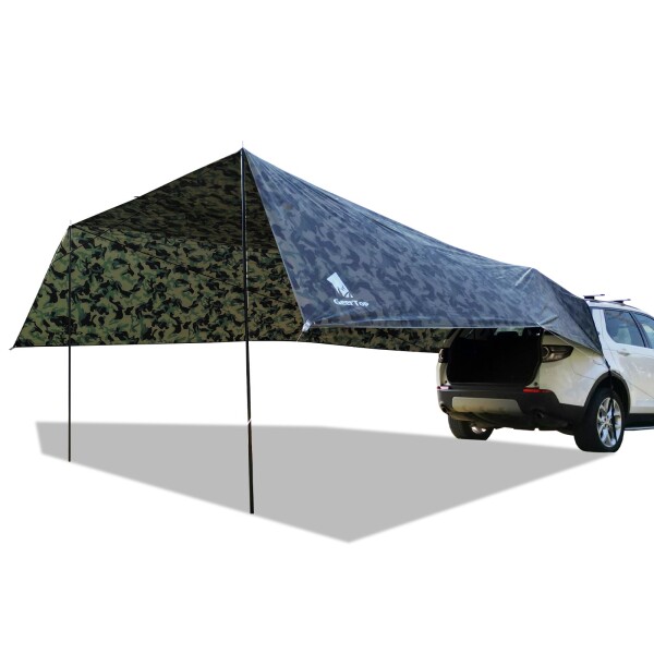 Geer Top カーサイドタープ 車用 リアゲートタープ カーサイド