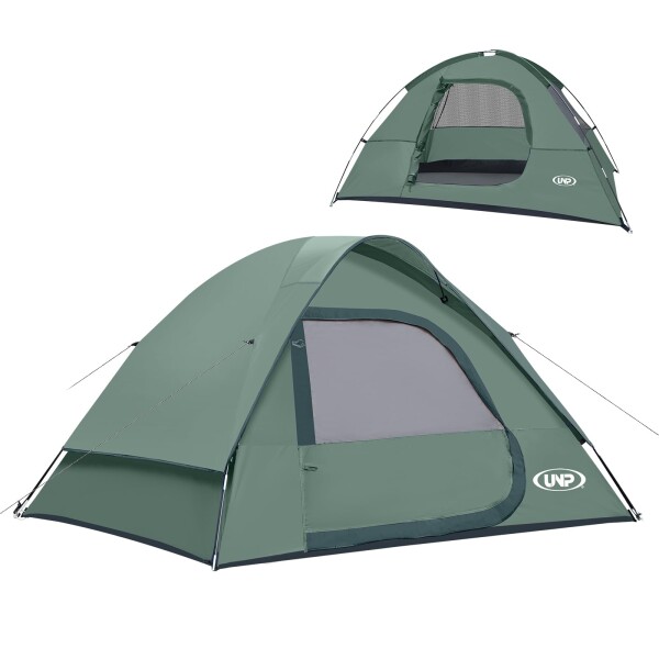 UNPテント 4人用 キャンプテント 3〜4人用 大空間 簡単設営 ドーム