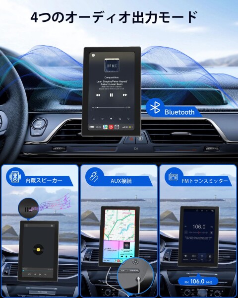 Spedal ディスプレイ オーディオ7インチカーオーディオ一体型