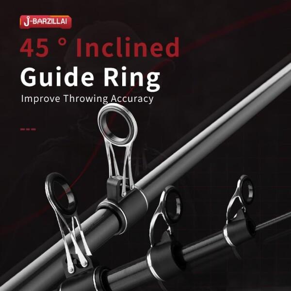 J-BARZILLAI OXMAN 伸縮釣り竿 3.6m 3.9m 4.2m 4.6m 5m ロングショット ポータブル 格納式 トラベルポール 24T 高炭素繊維 サーフ鯉竿遠投用ダムステンレススチール ガイド コルクハンドル バス サー