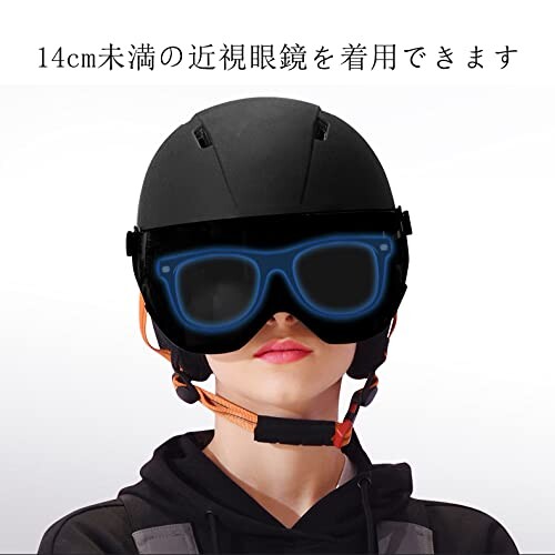 kufun スキー ヘルメット バイザー スノーボード ヘルメット ゴーグル