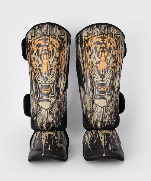 VENUM レッグガード TIGER SHIN GUARDS/レガース シンガード キックボクシング 総合 格闘技 防具 プロテクター (X-Large) VENUM レッグガード TIGER SHIN GUARDS/レガース シンガード キック