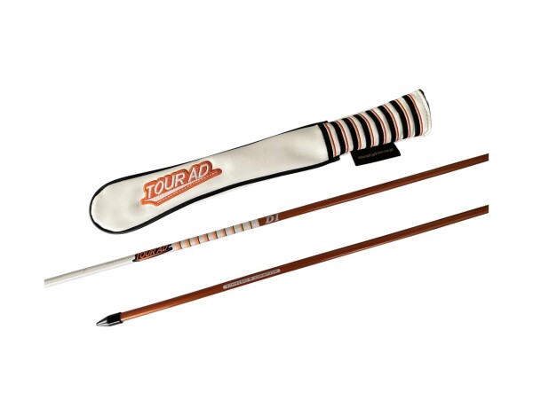 Tour AD スイング練習用品 アライメントスティック グラファイトデザイン (ホワイト ブラウン) Tour AD スイング練習用品 アライメントスティック（２本