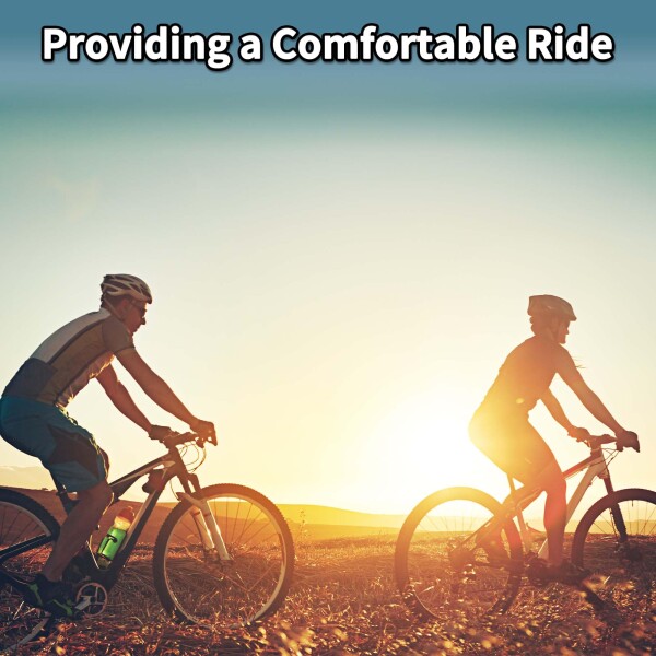 TUCKBOLD 自転車シートポスト ショック吸収 自転車サドルポスト シートチューブ グロスブラック 1個 34.9x550mm カーボンファイバー