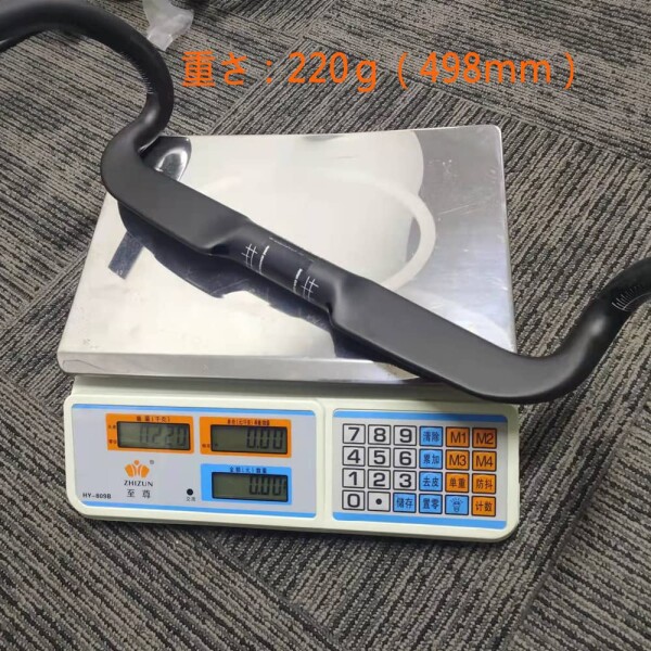 カーボンエアロハンドル Alfa Pasca ドロップハンドル 31.8mm ロードバイク ハンドル UD 478mm