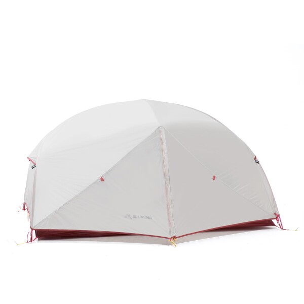BISINNA テント1~2人用 軽量 二重層 自立式 組み立て簡単 PU3000mm 防水 結露防止 防風 キャンプ 登山 アウトドア 防災グッズ ピクニック BBQ 専用グラウンドシート+収納袋付き（ホワイト）