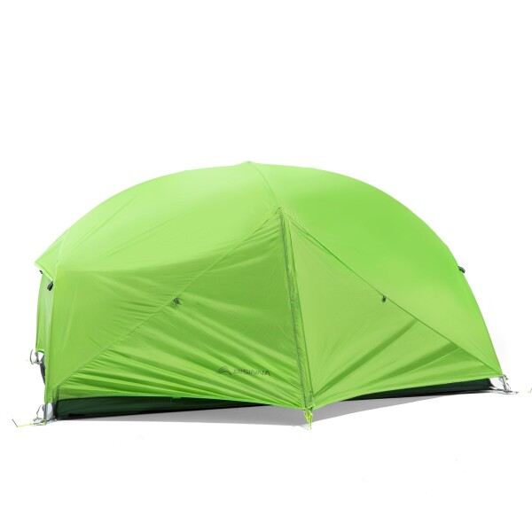 BISINNA テント1~2人用 軽量 二重層 自立式 組み立て簡単 PU3000mm 防水 結露防止 防風 キャンプ 登山 アウトドア 防災グッズ ピクニック BBQ 専用グラウンドシート+収納袋付き（グリーン）