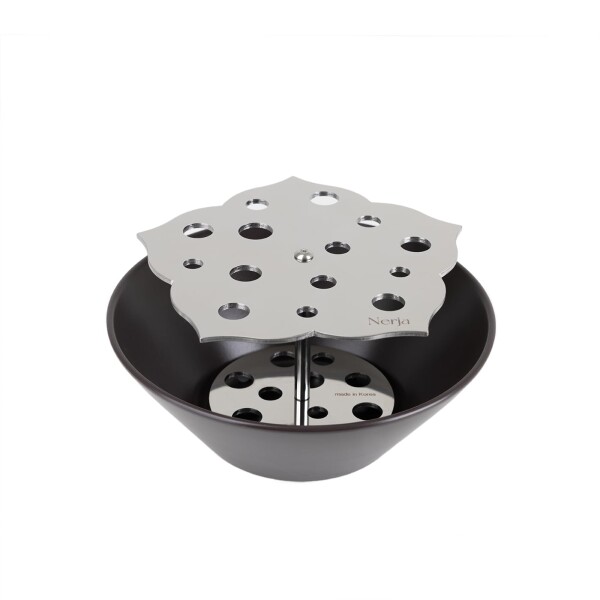 NERJA(ネルハ)イケバナセラミックフラワーベース (丹青B・ブラウン)