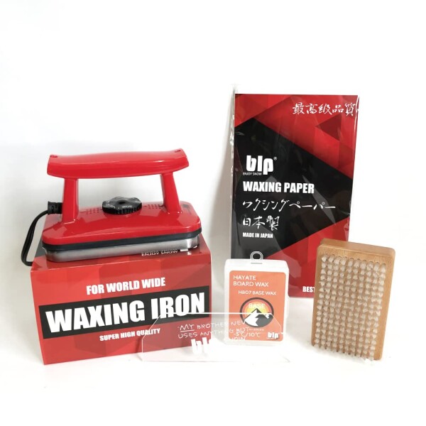 ビーエルピー スノボ スキーメンテナンス ホットワックスセット ミニマム5P 簡単にチューンナップ