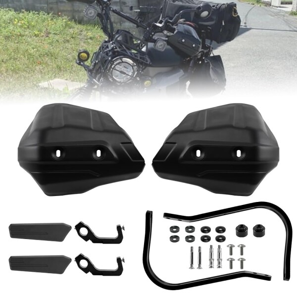 Sporacingrts CT125・ハンターカブ専用：ハンドガードセット ブラック