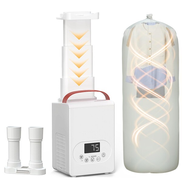 布団乾燥機 衣類乾燥 ダニ退治 靴乾燥 小型 乾燥機 パワフル ふとん乾燥機 衣類乾燥袋付き 布団あたため 温風機能 衣類干し 部屋干し 省エネ コンパクト 軽量 梅雨対策 花粉 黄砂 ダニ対