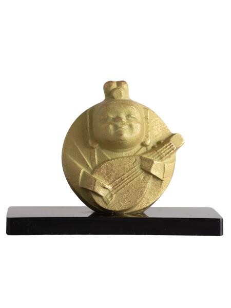 福の神 弁財天 日展彫刻家 三枝惣太郎 原型＿仏像 フィギュア 置物 七福神 高岡銅器 (ふくのかみべんざいてん)