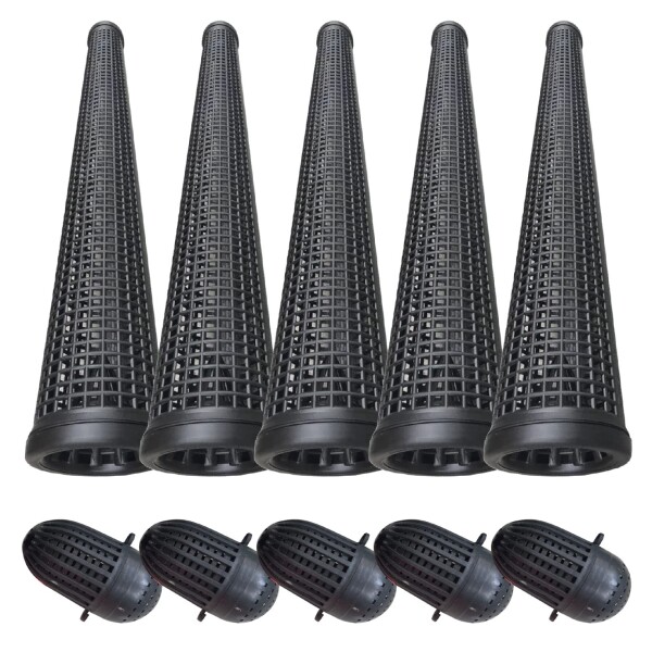 sac taske ウナギ 仕掛け 捕獲 カゴ ワナ 鰻 穴子 捕獲器 ＆ コマセカゴ セット (62cm 5個セット)