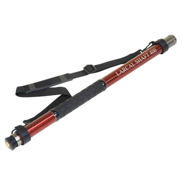 おり釣具 小継ぎ玉の柄 カーボンランディングシャフト LARCAL SHAFT(ラーカルシャフト) 3.5m／4m／4.5m／5m／5.5m／6m (ori-larcal) (レッド, 4ｍ)