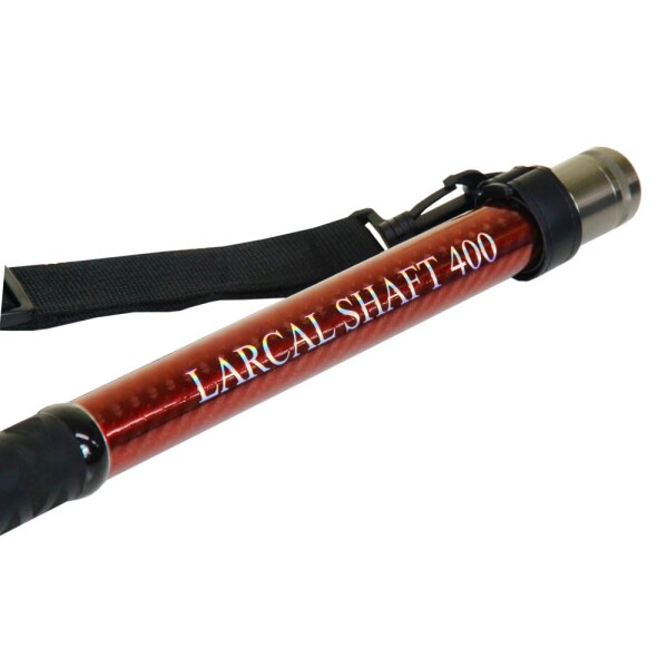 おり釣具 小継ぎ玉の柄 カーボンランディングシャフト LARCAL SHAFT(ラーカルシャフト) 3.5m／4m／4.5m／5m／5.5m／6m (ori-larcal) (レッド, 4ｍ)