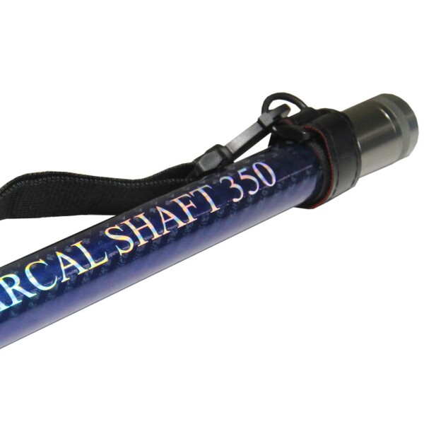 おり釣具 小継ぎ玉の柄 カーボンランディングシャフト LARCAL SHAFT(ラーカルシャフト) 3.5m／4m／4.5m／5m／5.5m／6m (ori-larcal) (ブルー, 3.5ｍ)