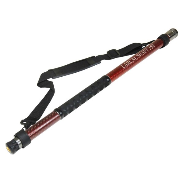 おり釣具 小継ぎ玉の柄 カーボンランディングシャフト LARCAL SHAFT(ラーカルシャフト) 3.5m／4m／4.5m／5m／5.5m／6m (ori-larcal) (レッド, 3.5ｍ)