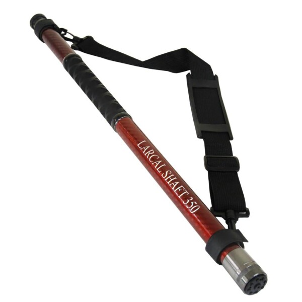 おり釣具 小継ぎ玉の柄 カーボンランディングシャフト LARCAL SHAFT(ラーカルシャフト) 3.5m／4m／4.5m／5m／5.5m／6m (ori-larcal) (レッド, 3.5ｍ)