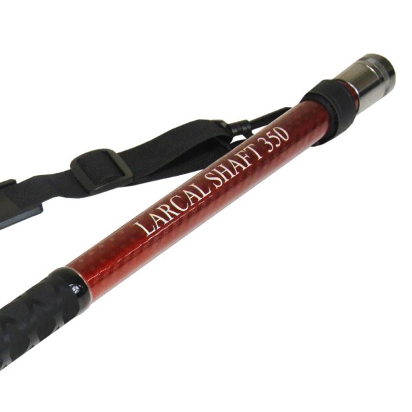 おり釣具 小継ぎ玉の柄 カーボンランディングシャフト LARCAL SHAFT(ラーカルシャフト) 3.5m／4m／4.5m／5m／5.5m／6m (ori-larcal) (レッド, 3.5ｍ)