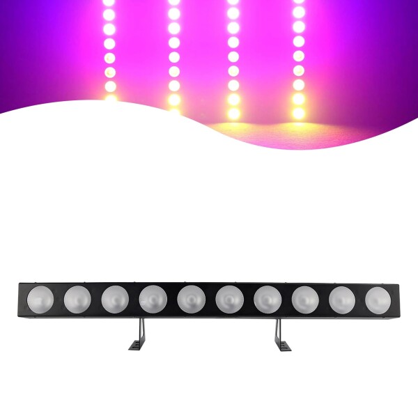 Frezon 120W 舞台照明 ムービングライト 高輝度 ディスコライト ステージライト RGBW LED 10個12W 4in1 LEDビーズ 120W出力 10PCS DMXモード 4種制御モード 省エネ ABSプラスチック 日本語取説付き 会場