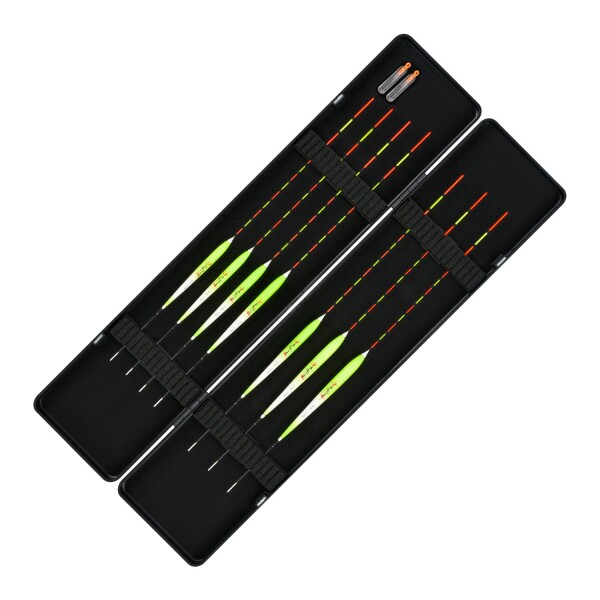 KINGKOO（跟我?漾） 釣具 浮き へらウキ へら浮き ヘラウキ へら浮子 全長 32.5〜34.5cm 7本 セット へらぶな釣