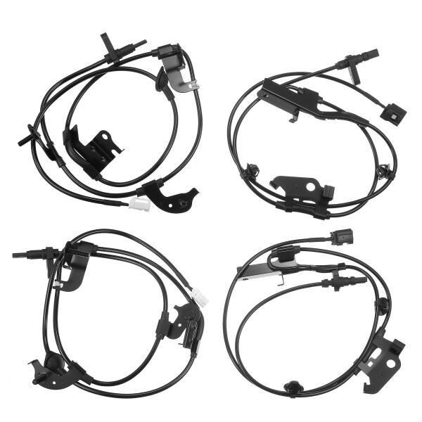 ACROPIX ABSホイール速度センサー Toy otaに対応 RAV4 4WDに対応 08-12 金属 番号89542-42050 ブラック 4個