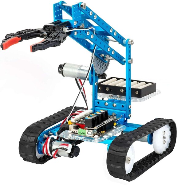 Makeblock mBot Ultimate ロボットアーム 10-in-1 STEM教育 DIYロボットキット Arduino C Python Raspberry Pi スクラッチ 対応 組み立てロボット アプリ リモート コントロール プログラミングおもちゃ 12歳