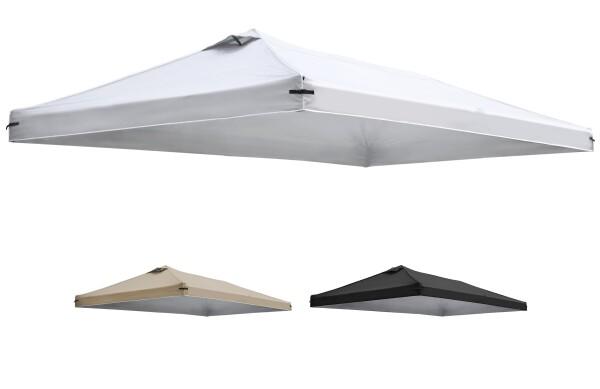 トップカバー3mx6m タープテント専用 UVカット 高耐水 トップカバーのみ（ホワイト）