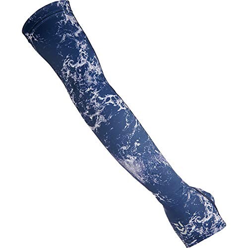 ダイワ(DAIWA) アームカバー UVカット ドライアームカバー ネイビーウェーブ S DG-7721