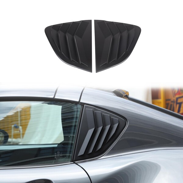 DIYUCAR 新型 マツダ MX-5 RF ND系 2016-2023に対応 リアベントウィンドウルーバー リアウィンドウシャッター シャッターサイドベントカバー 車種専用設計 外装パーツ カスタム アクセサリー
